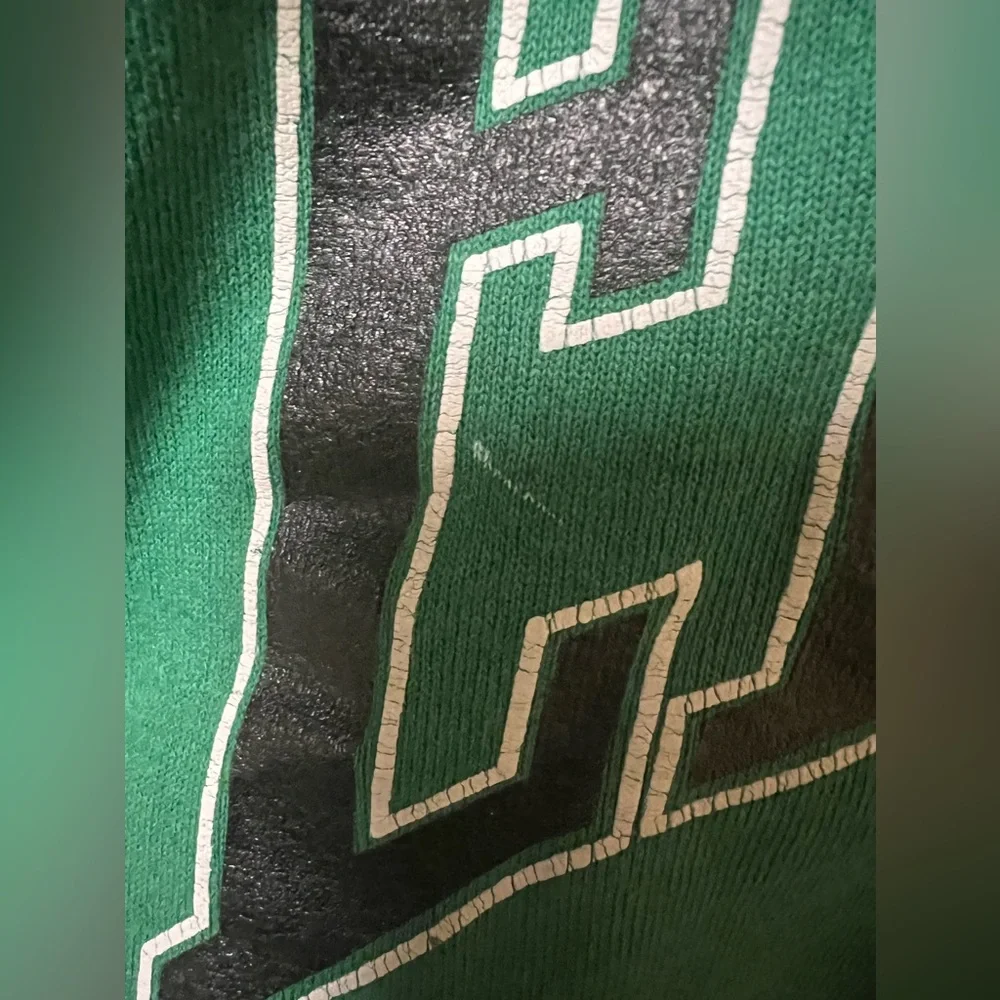 Philadelphia Eagles Vintage Nutmeg Green Crewneck Sweatshirt 1993 - Picture 6 of 10
